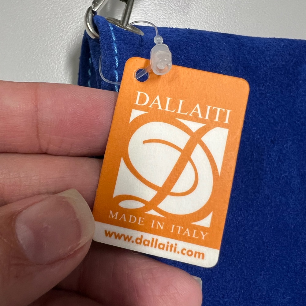 Dallaiti Design Suede and Leather Bag - Picture 12 of 14